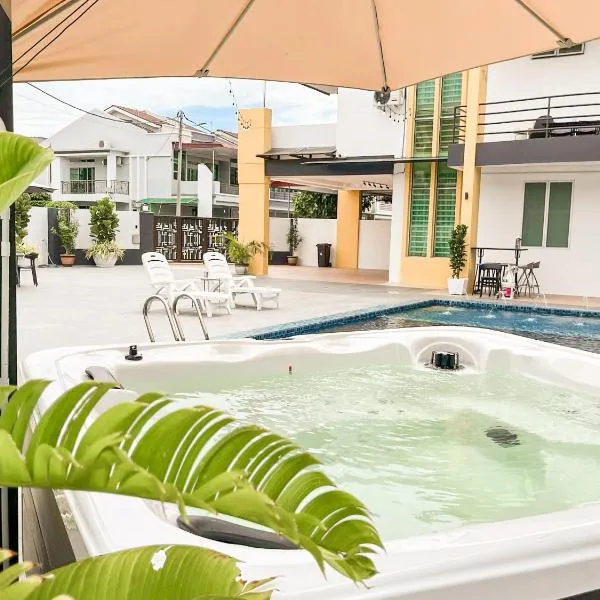 Fairy 2 Pool Villa Ipoh 26 Pax Kbox Snooker Lego, hotel in Ipoh