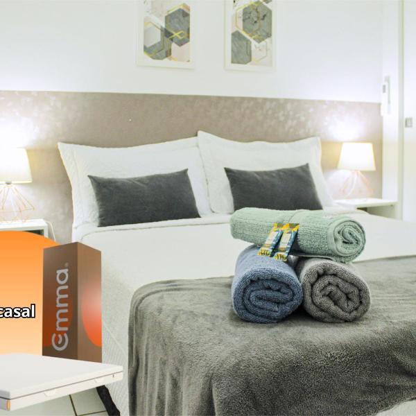 30m² | 3 pessoas | Garagem | Boulevard Shopping