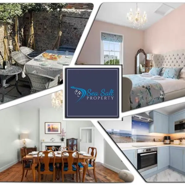 Luxury Georgian home, hot tub, sea view, private garden, sleeps 6，位于博格诺里吉斯的酒店