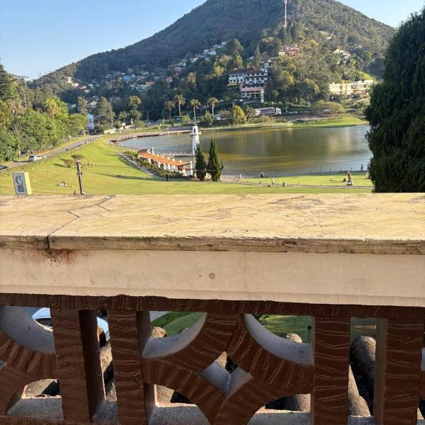 Flat no Palacio Quitandinha com Varanda e Vista - Foto 4
