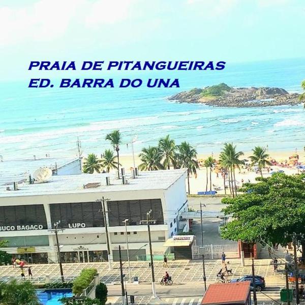 Praia Pitangueiras Guarujá Apto 74 Pé na Areia e Vista para o Mar