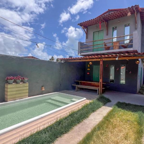 Casa Brisa das Aguas Piscina e Churrasqueira