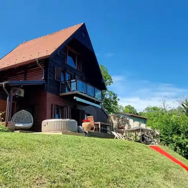 Chalet Vito - Where Luxury Meets Tranquility, hotelli kohteessa Gregurić Breg