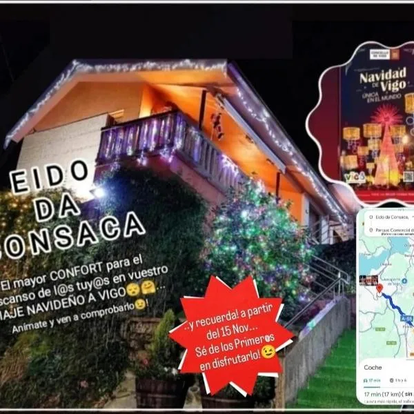 Eido da Consaca, hotel in Ponteareas