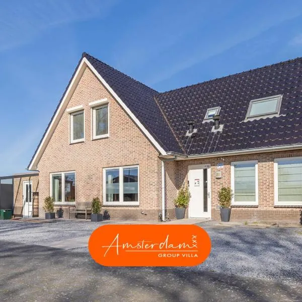 Amsterdam Group Villa 20 plus guests with Spa and Karaoke, hotel v destinácii Zwanenburg
