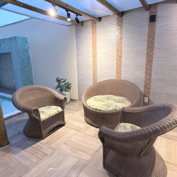 Flat em Acuípe com piscina e acesso a praia - Foto 3