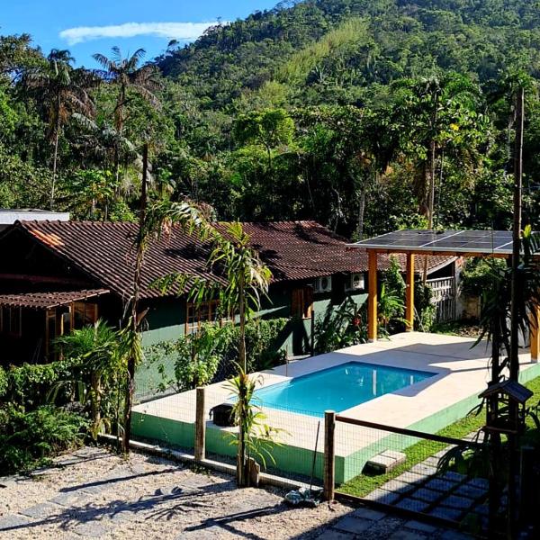 Itamambuca com piscina aquecida, ar e a 400m da Praia e do Rio - Foto 4
