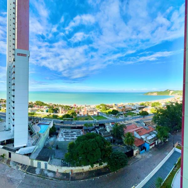 Apto 2Q com Vista Mar para até 5 Pessoas em Ponta Negra