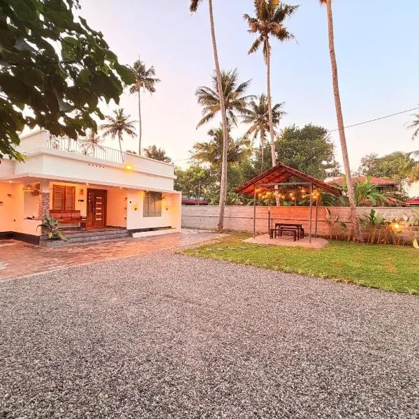 Elora cliff 3 bhk private entire cozy villa with kitchen on varkala cliff, hotel en Varkala