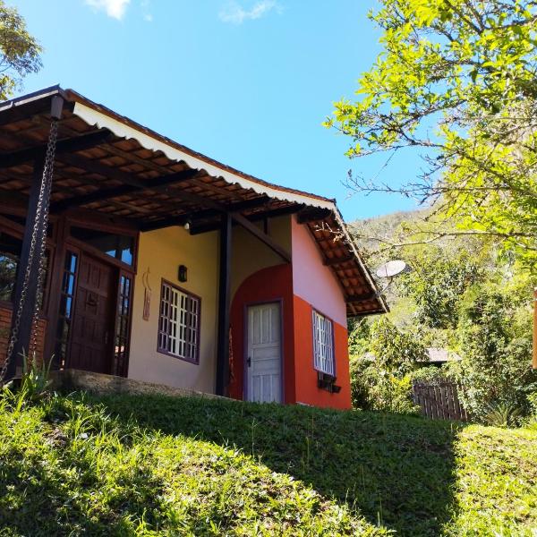 Casinha mística nas montanhas em São Pedro da Serra