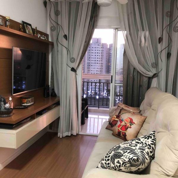 Apartamento em Santos com piscina 3km da praia