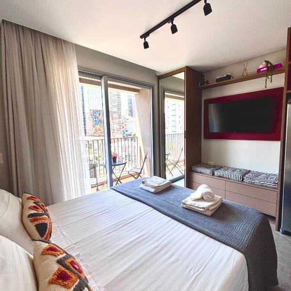 Studio Novo Confortável em Pinheiros- Faria lima - - Foto 3