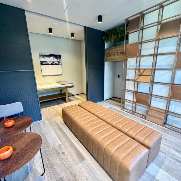 Studio Novíssimo Vila Olímpia Premium! Academia Spinning CoWorking Beach Tennis Lavanderia Sala de Massagem! 9 min Congonhas - Foto 5