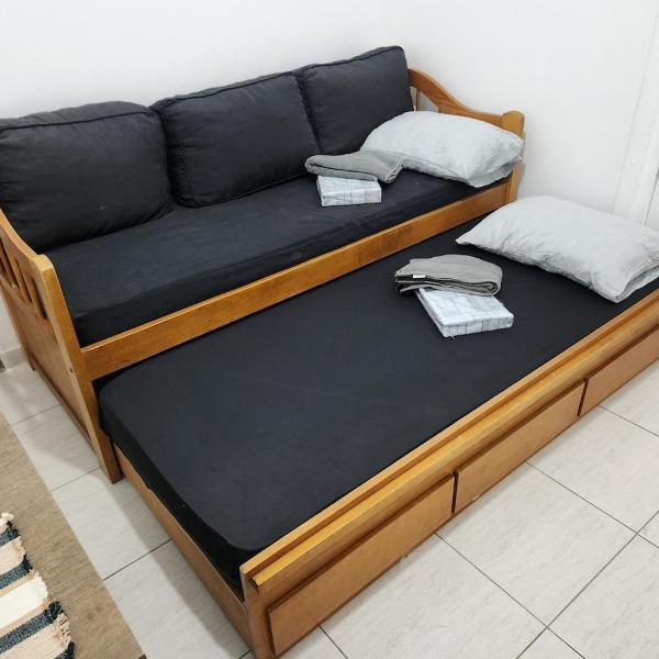 Sala e quarto a 1 quadra da praia de Copacabana - Foto 2