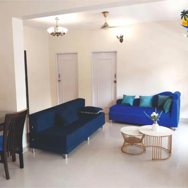 Goa Beach Apartment、コルバのホテル