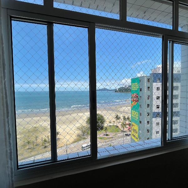 Vista Mar de frente- Santos -1dorm 4 Hospede -Wi FI