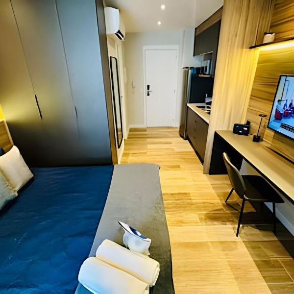Studio Alianz parque com piscina rooftop 1408