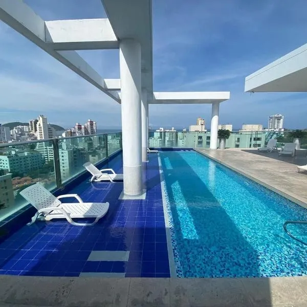 Loft-style apartment Rodadero reserved, Santa Marta، فندق في Gaira