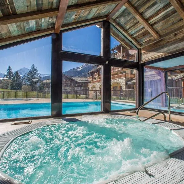 Appt 4 pers - Les Flocons d'Alpage - Val Cenis – hotel w mieście Val Cenis