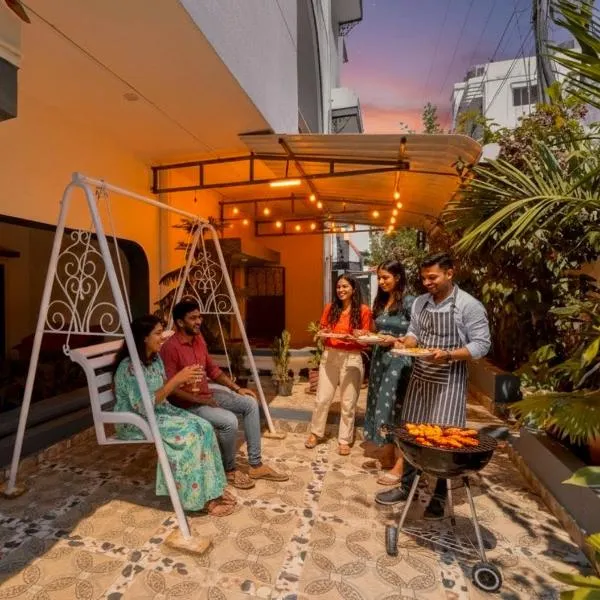 Celeste Luxury Bungalow, hotel in Pūrnānkuppam