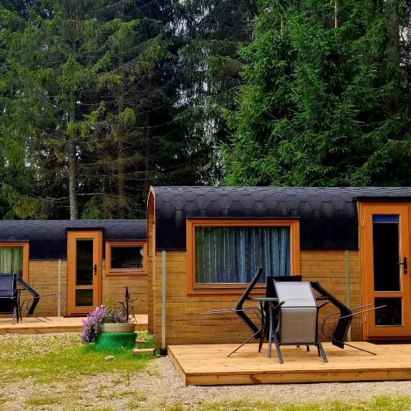 Brīvdienu namiņi Kalnozoli, hotel v destinaci Indrāni