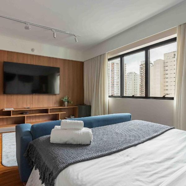 Loft sofisticado em Moema, próximo ao aeroporto