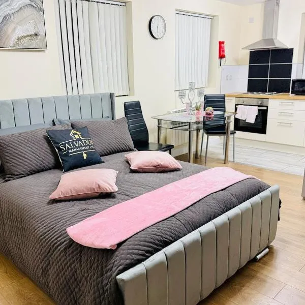 Modern Studio Flat in Leicester City Centre, hotel in Leicester