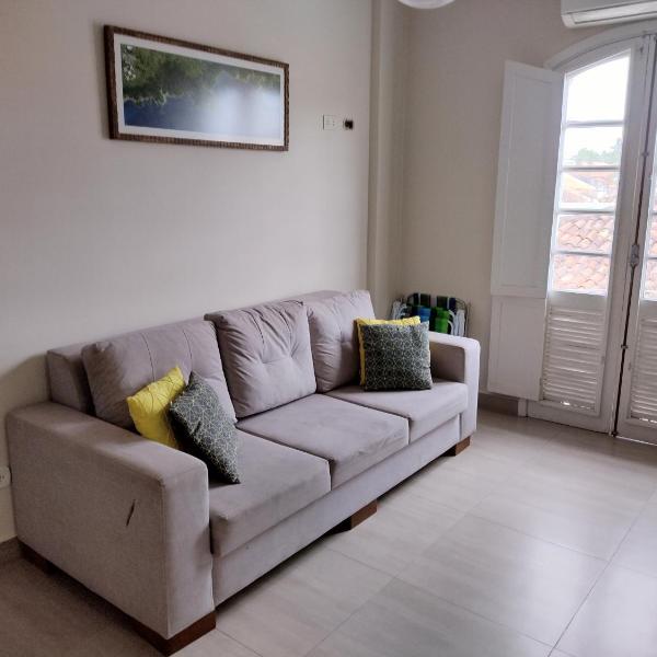 Apartamento completo de 1 Quarto no Centro Histórico de São Sebastião - SP