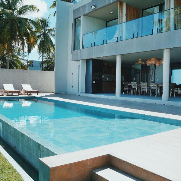 Casa Waua | PÉ NA AREIA, rooftop, borda infinita - Foto 4