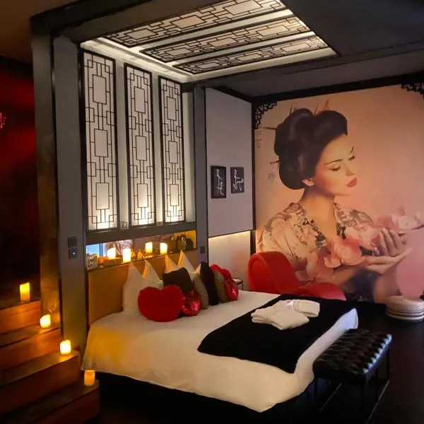 Loveroom 50 nuances plus zen Expérience immersive & intimiste, hotel a Lagrâce-Dieu