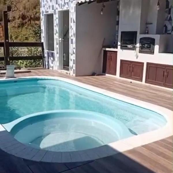 Casa Blanca - Casa na Serra com piscina , sauna e pesca - Foto 4