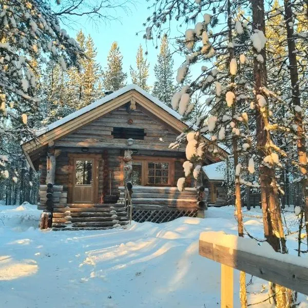 Luonto, das Blockhaus, Hotel in Inari