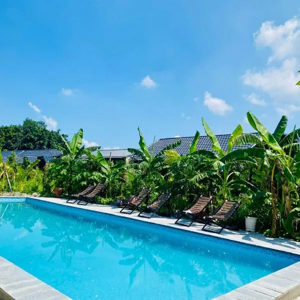 Rocky Mountain Ecolodge、Xuân Sơnのホテル