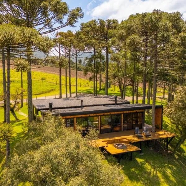 Cabana na Serra Lareira e Vista Deslumbrante, Hotel in Rio Rufino