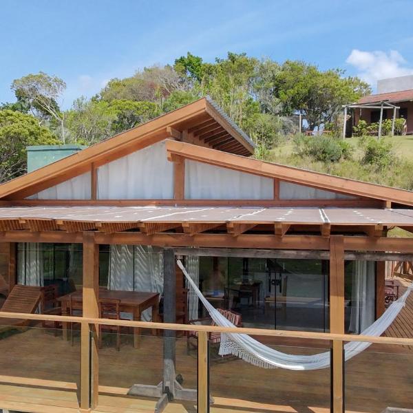 Casa com jacuzzi e piscina aquecida- Praia do Rosa-SC