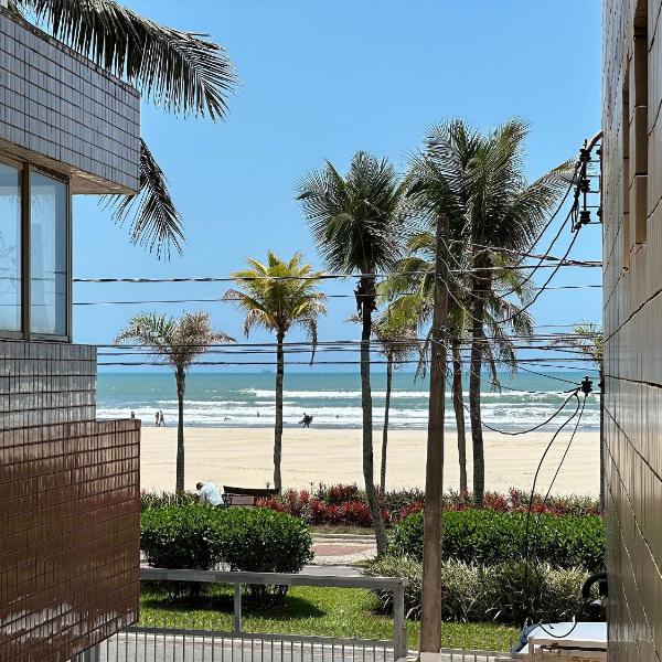 Apê pé na areia p/ 4 hóspedes na Guilhermina