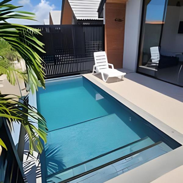 Cabanas do Farol Velho – Casas modernas com piscina privativa a 200m da Praia do Farol Velho em Salinópolis