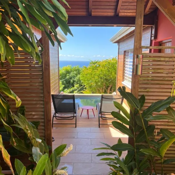 PomKajou - Les lodges Racines é Zel โรงแรมในVieux-Fort