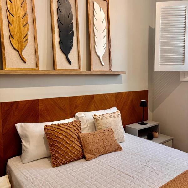 Loft com área externa na quadra da praia do Leblon