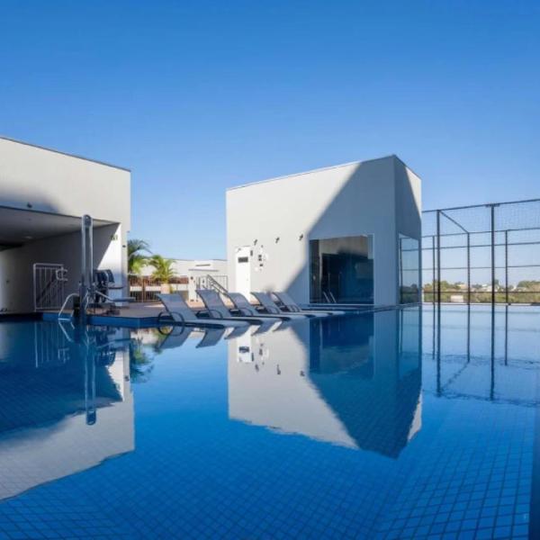 Apto completo com estrutura de resort em Foz do Iguaçu
