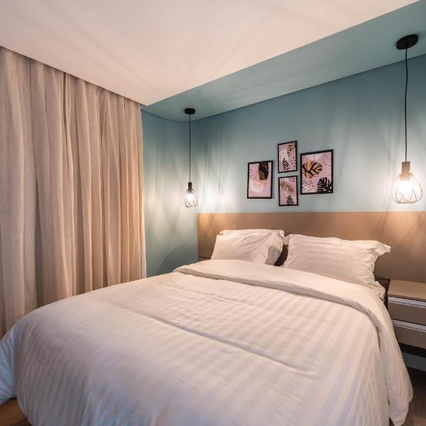 BHaus Itaim Canadá - Grand Apartament 1 quarto - Cama Queen - Vaga de garagem - Rua Joaquim Floriano - JK - Próximo ao Parque Ibirapuera - ca2 - Foto 2