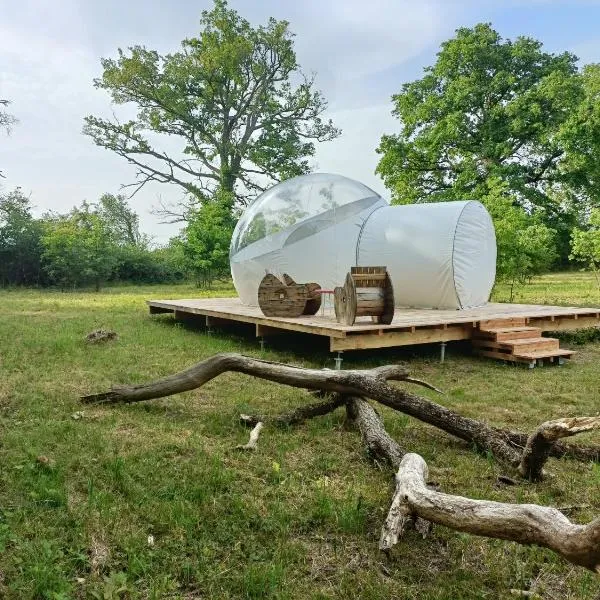 Pré en bulles, ξενοδοχείο σε Le Vigeant