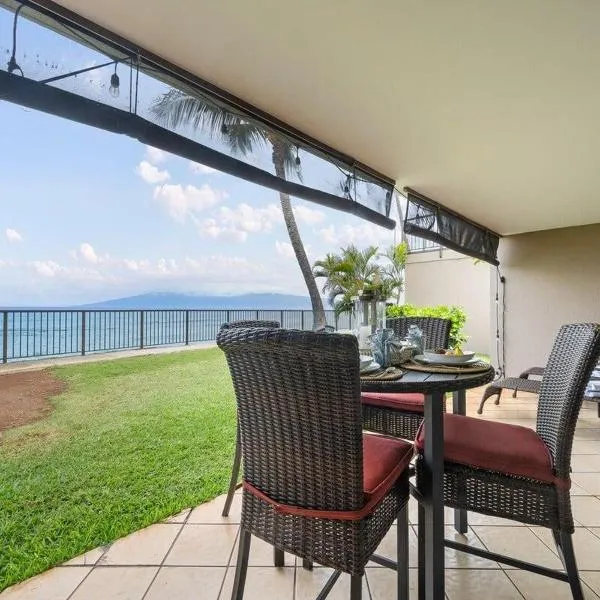 Hale Ono Loa 120 · HOL 120 Oceanfront 2BD w Ocean View AC Pool, hotel v destinaci Kahana