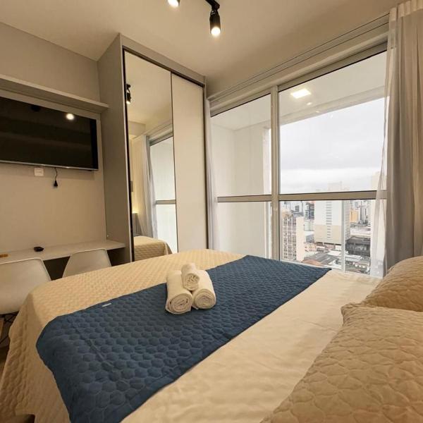 Apartamento incrível com sacada