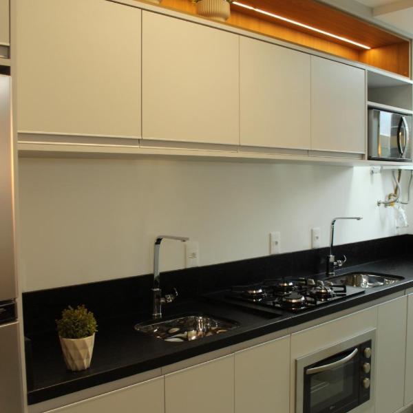 Apto 2 suítes lavabo próximo santinha - Foto 4