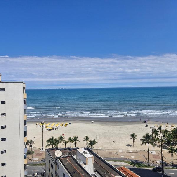MarchiMar - Ap Ocian vista para o mar com conforto e tranquilidade em Praia Grande