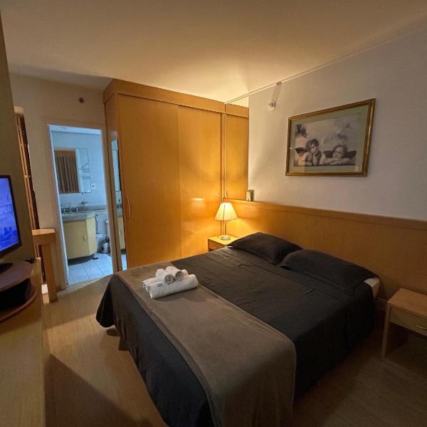 Flat Hotel Moema Shopping Ibirapuera Com Garagem 1217