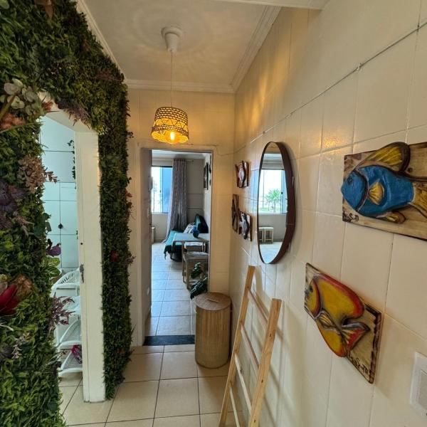 Apartamento pé na areia na Vila Caiçara Wi-Fi e estacionamento - Foto 3