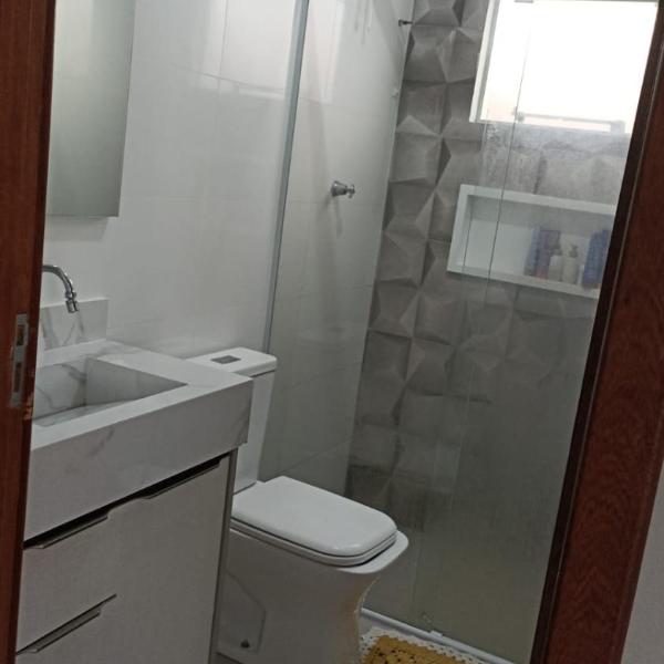 Casa com piscina 3 quartos