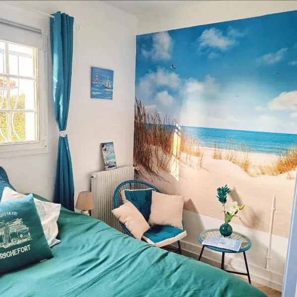 L''Eden Studio avec jardin, et parking, hôtel à Rochefort